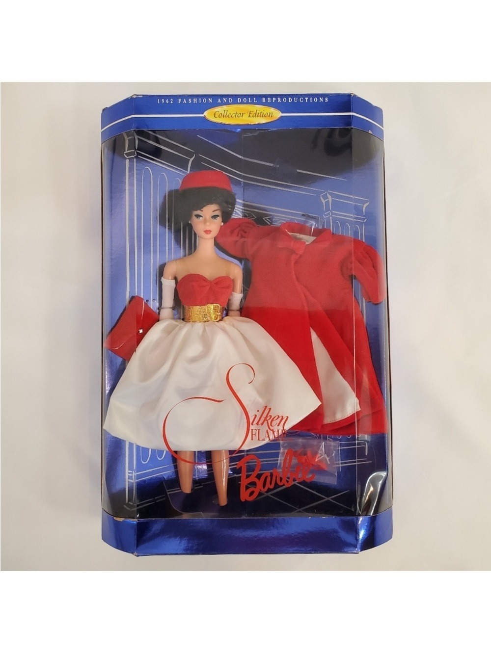 Silken Flame Barbie Brunette NRFB